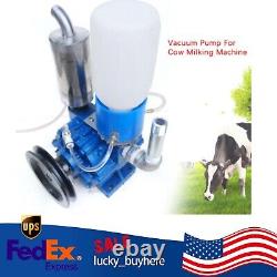 Machine à traire les vaches avec pompe à vide pour seau de traite pour vache chèvre baril de réservoir de 250 L/min