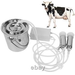 Machine à traire portable électrique 3L Machine à traire à impulsions Dispositif de traite de vache 100- Fod