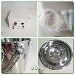 Manuel de la machine/station de lait de chèvre et de vache Pulse rechargeable, seau en acier inoxydable de 3L