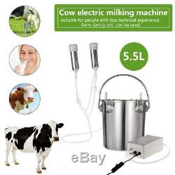Mise À Niveau Traire Vide Inoxydable Cow-lait Électrique Adjusta Machine Pompe En Acier