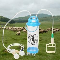 Portable Électrique Milker Machine Double Tête Pour Ferme Vache Mouton Chèvre Traire