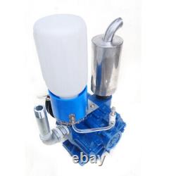 Pour Machine à traire de vache chèvre pompe à vide Pompe à traire Seau de traite Cuve de 250 L/min