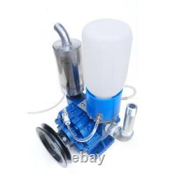 Pour Machine à traire de vache chèvre pompe à vide Pompe à traire Seau de traite Cuve de 250 L/min