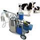 Used Portable Electric Milking Machine Vaches Laiteuses En Acier Inoxydable 25l Avec Bouchon