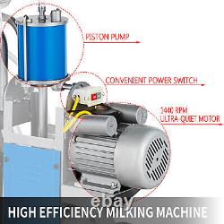 Vevor Machine De Traite Électrique Pour Les Vaches De Ferme Avec Bouchon Automatique De Lait 2