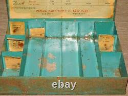 Vintage Crown Dairy Supply Vernon Ny Milking Machine Cleaning Rod Guide Box