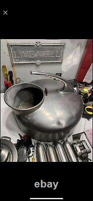 Vintage Surge Cow Ou Dairy Milker Stainless Steel Babson Brothers Co. Non Testé