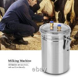 Yosoo Electric 2l 1/2 Gal Machine De Traite De Vache Nous Plug, Utiliser